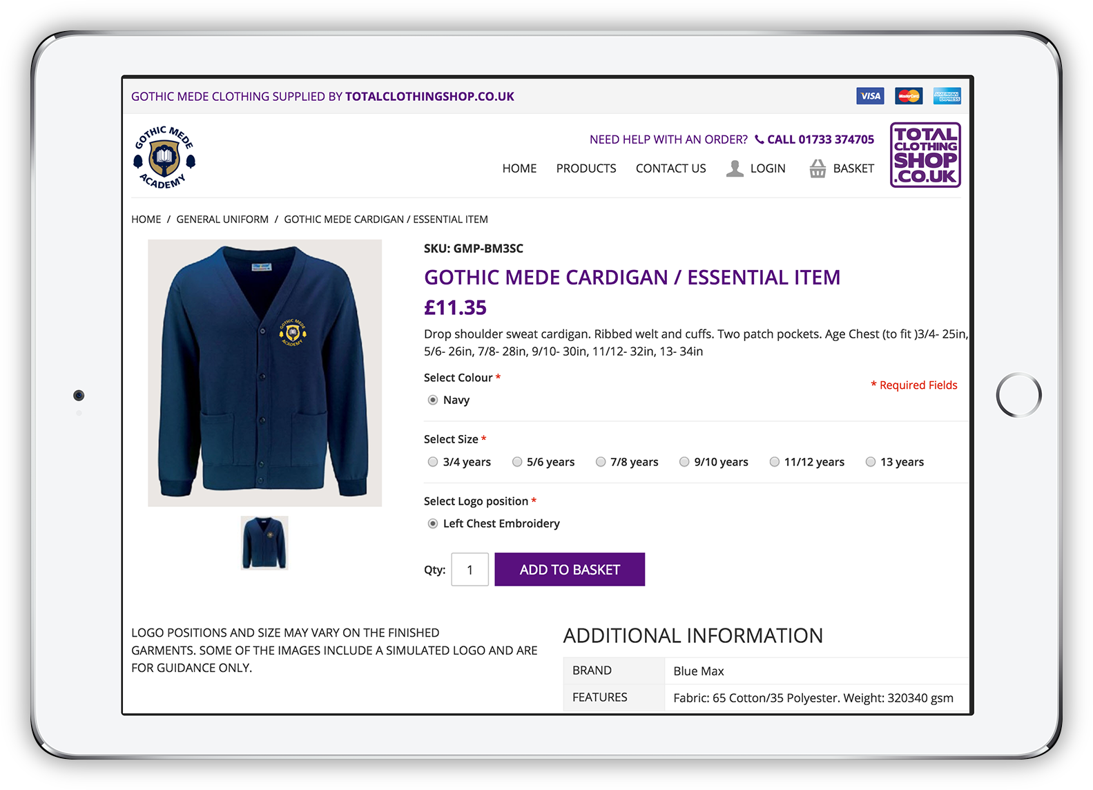 total-clothing-shop-product Total Clothing Shop Product Page